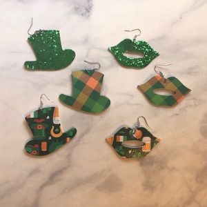 St. Patrick’s Day Novelty Earrings